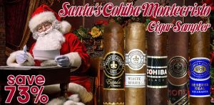 Santa's Cohiba Montecristo Cigar Sampler