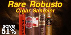 Rare Robusto Cigar Sampler
