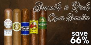 Smooth and Rich Cigar Sampler