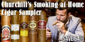 Churchill's Smoking at Home Cigar Sampler