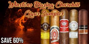Winston's Blazing Churchill Cigar Sampler