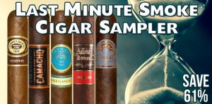Last Minute Smoke Cigar Sampler