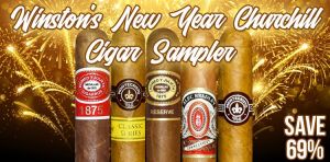 Winston's New Year Churchill Cigar Sampler