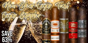 New Year Cigar Toast Cigar Sampler