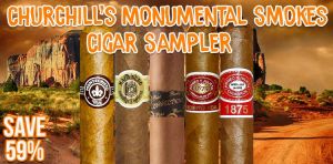 Churchill's Monumental Smokes Cigar Sampler