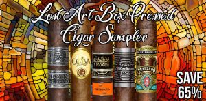 Lost Art Box Pressed Cigar Sampler