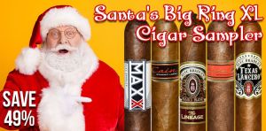 Santa's Big Ring XL Cigar Sampler