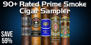 90+ Rated Prime Smoke Cigar Sampler