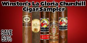 Winston's La Gloria Churchill Cigar Sampler