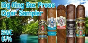 Big Ring Box Press Cigar Sampler