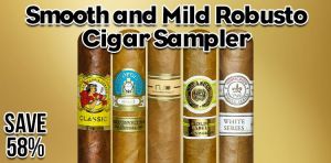 Smooth And Mild Robusto Cigar Sampler