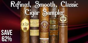 Refined Smooth Classic Cigar Sampler