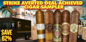 Strike Averted Deal Achieved Cigar Sampler
