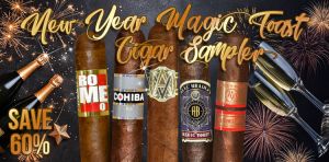 New Year Magic Toast Cigar Sampler