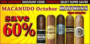 Macanudo October Madness Cigar Sampler