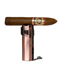Vertigo Crown Quad Torch Lighter with Cutter