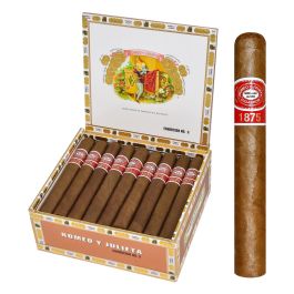 Romeo Y Julieta 1875 Exhibition No. 3 Natural box of 25