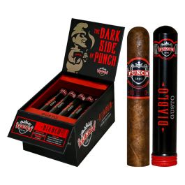 Punch Diablo Gusto Tubo - robusto Natural box of 20