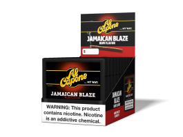 Al Capone Jamaican Blaze Rum Flavor 10 Natural unit of 100