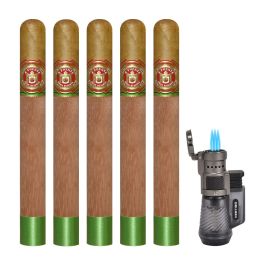Arturo Fuente Double Chateau with Torch Cigar Lighter pack of 5