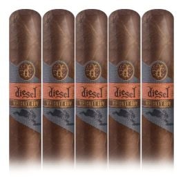 Promo! Diesel Whiskey Row Robusto pack of 5