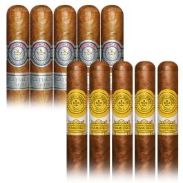 Promo! Montecristo Platinum Robusto and Miami Deco Magnum pack of 10