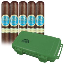 Promo! H Upmann by AJ Fernandez Toro and Cigar Caddy Green pack of 5