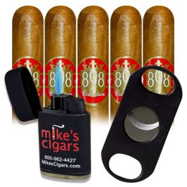 Promo! 898 Collection Lonsdale and Mike's Lighter and Cutter pack of 5