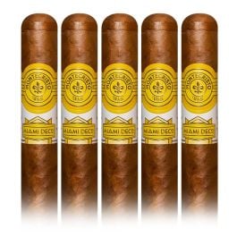 Promo! Montecristo Miami Deco Toro pack of 5