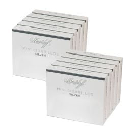 Davidoff Cigarillos Mini Cigarillos Silver 20 Natural unit of 200