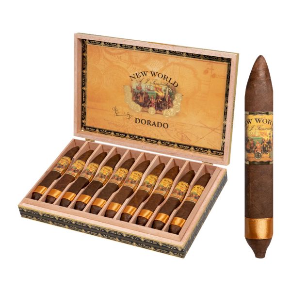 New World Dorado Figurado Natural - Mike's Cigars