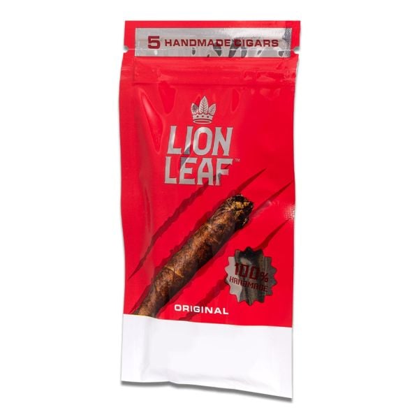 food lion tobacco products Lion Leaf Original (5 Pack) Natural