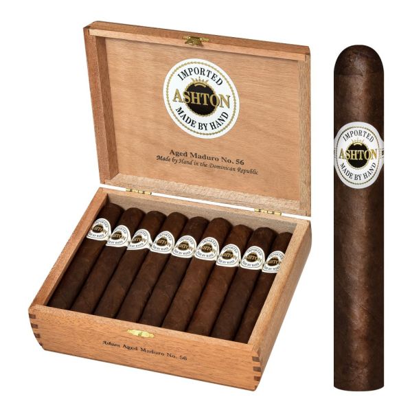 aged tobacco Ashton Aged Maduro No. 56 Maduro
