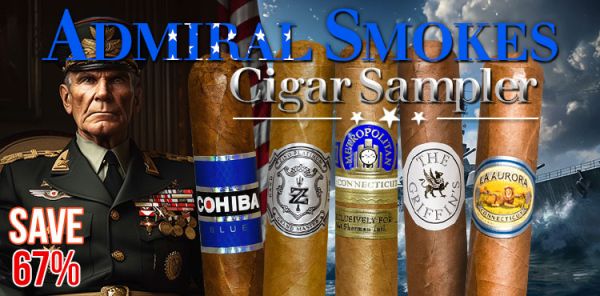 Admiral Smokes Cigar Sampler