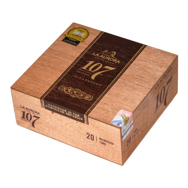 La Aurora 107 Nicaragua Robusto Natural - Mike's Cigars