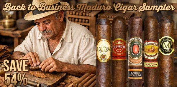 maduro tobacco Original Torpedo 6x52 Box of 20 Cigars by Lucky Cigar Touchdown Maduro Cigar Bundle |