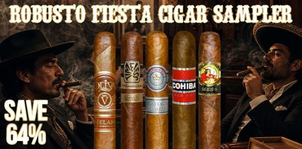 fiesta cigarettes Robusto Fiesta Cigar Sampler