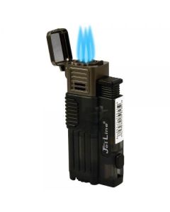 Jetline Gotham Lite Triple Torch Lighter with Punch