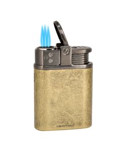 Vertigo Stealth Antique Triple Torch Table Lighter