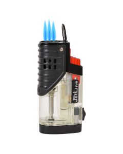 Jetline Patriot Triple Torch Lighter with Punch