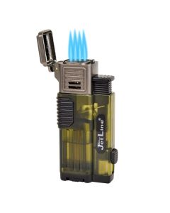 Jetline Gotham Lite Quad Torch Lighter with Punch