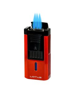 Lotus Duke Triple Torch Lighter with V Cutter