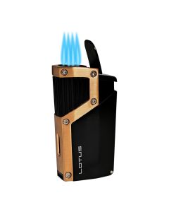 Lotus Czar Quad Torch Lighter with Punch