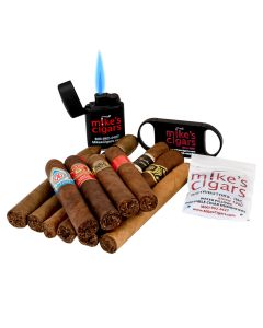 Holiday Cigar Assortment With Torch Lighter And Cutter