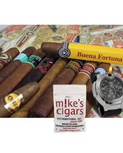 The Cuban Classic Cigar Sampler With Wrist Watch Lighter