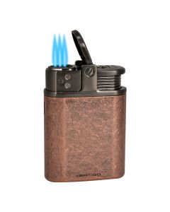 Vertigo Stealth Antique Triple Torch Table Lighter