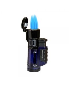 Vertigo Cyclone 3 Quad Torch Lighter Blue