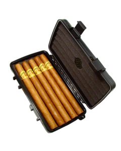 Lotus Travel Humidor 5 Cigar With Licenciados Excellentes Cigars