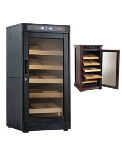 Redford Lite Cabinet 1250 Ct Black Oak