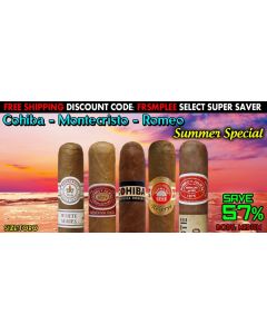Cohiba Montecristo Romeo Summer Special Cigar Sampler
